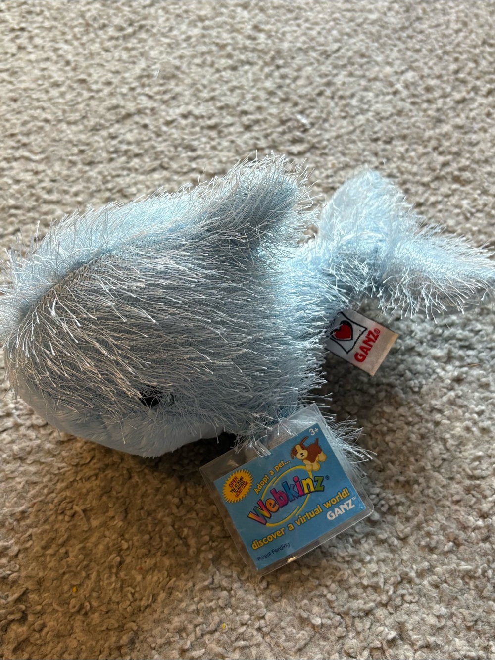 Webkinz Blue Whale HM356 New with Sealed Codes Retired GANZ